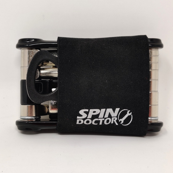 Spin Doctor Rescue 16 Multi-tool Cycling Mountain Road Bike + brake pad spacer - Picture 3 of 15